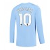 Manchester City Jack Grealish #10 Replika Hemma matchkläder 2023-24 Långa ärmar